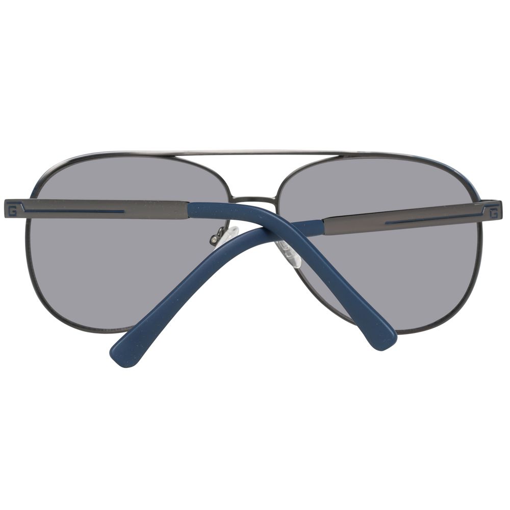 Guess Grey Metal Sunglasses