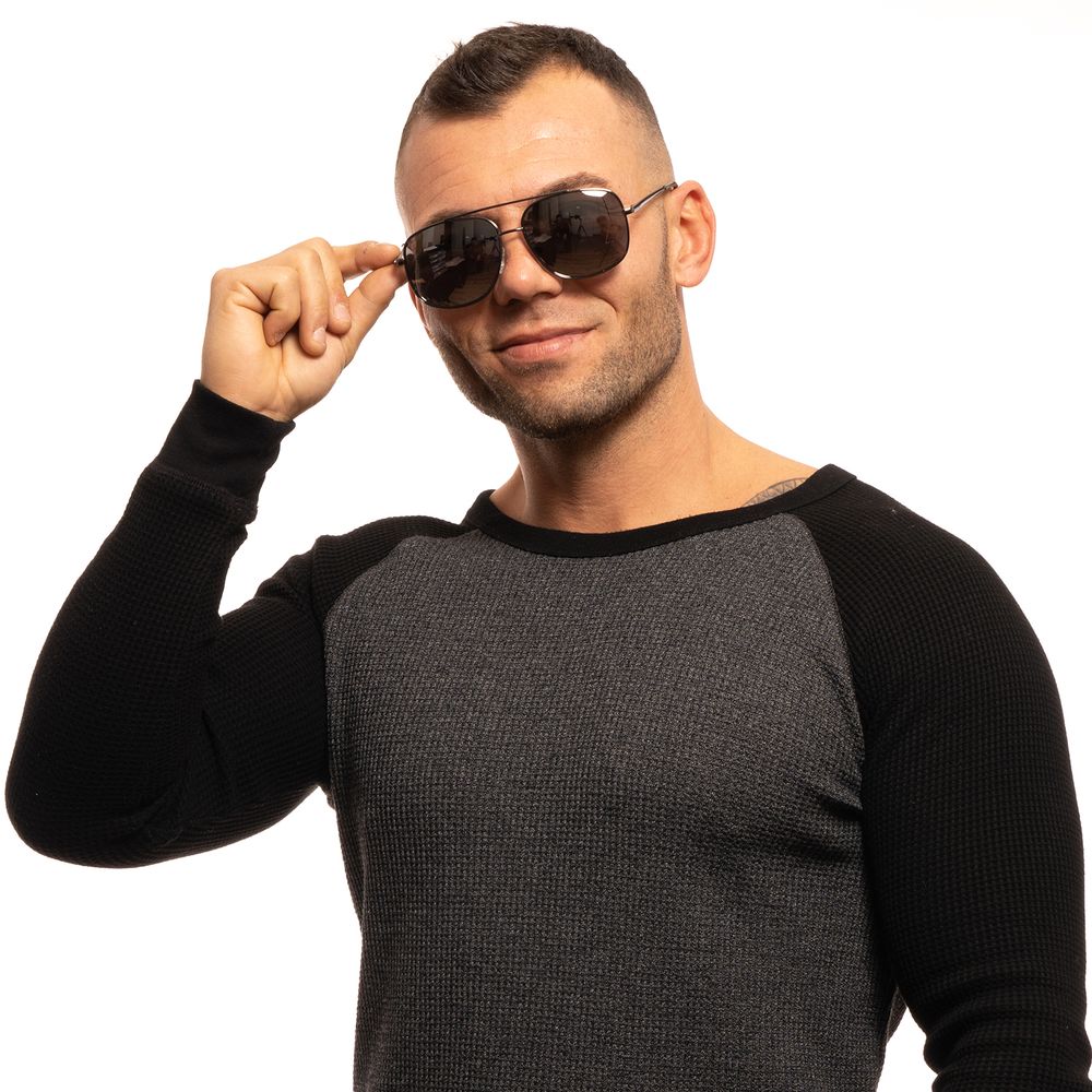 Guess Graue Sonnenbrille aus Metall