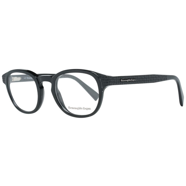 Ermenegildo Zegna Schwarze Kunststoffbrille (Fassung)