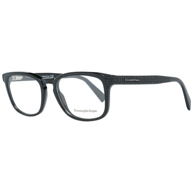 Ermenegildo Zegna Schwarze Kunststoffbrille (Fassung)