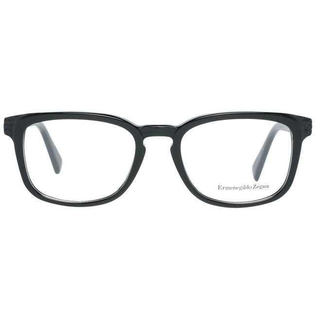 Ermenegildo Zegna Schwarze Kunststoffbrille (Fassung)