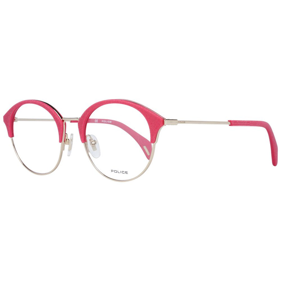 Police Multicolor Glasses Frame Made of Metal & Plastic
