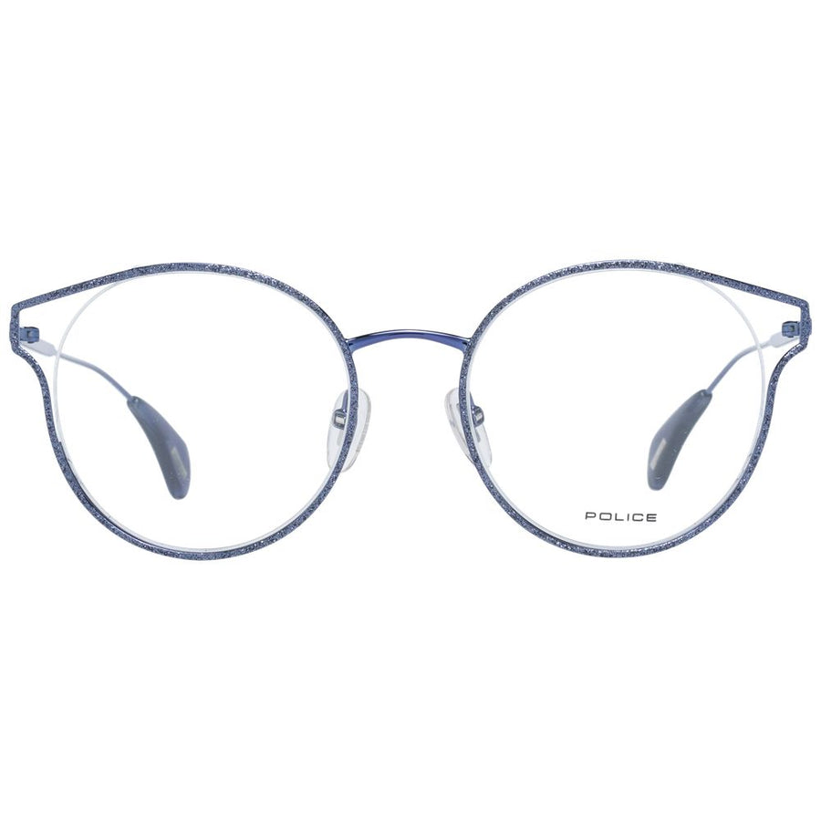 Police Blue Metal & Plastic (Frame) Glasses