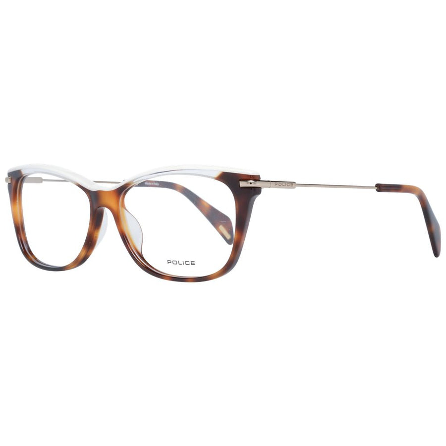 Police Brown Metal & Plastic Glasses (Frame)