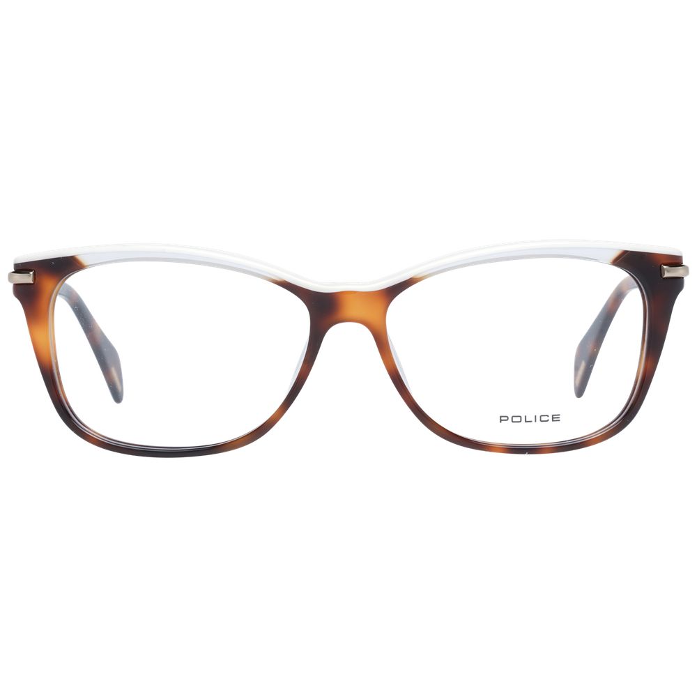 Police Braune Brille aus Metall & Kunststoff (Gestell)