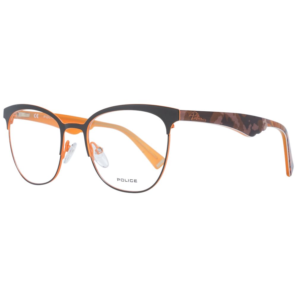 Police Brown Plastic Glasses (Frame)
