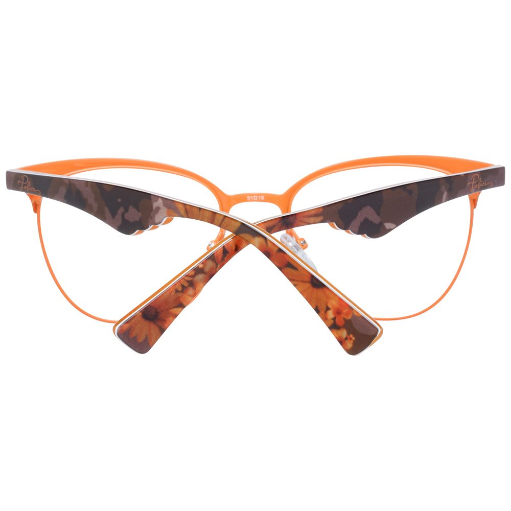 Police Brown Plastic Glasses (Frame)