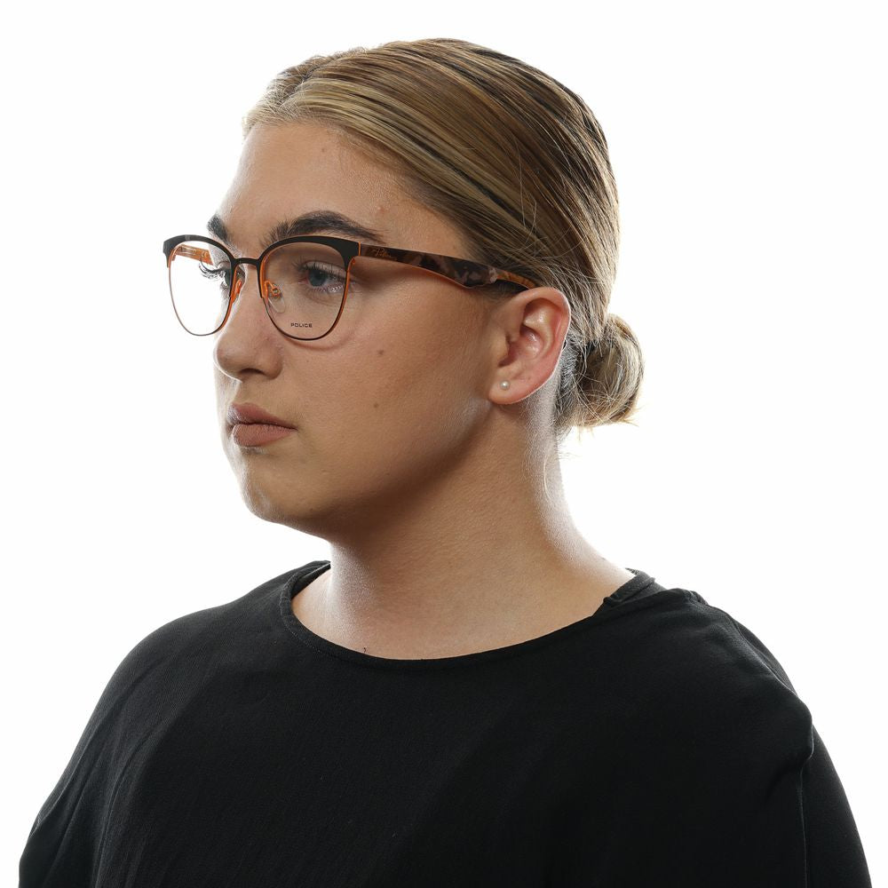 Police Brown Plastic Glasses (Frame)