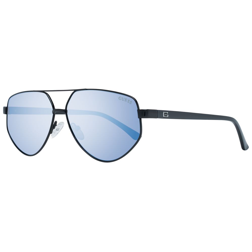 Guess Sonnenbrille aus schwarzem Metall & Kunststoff