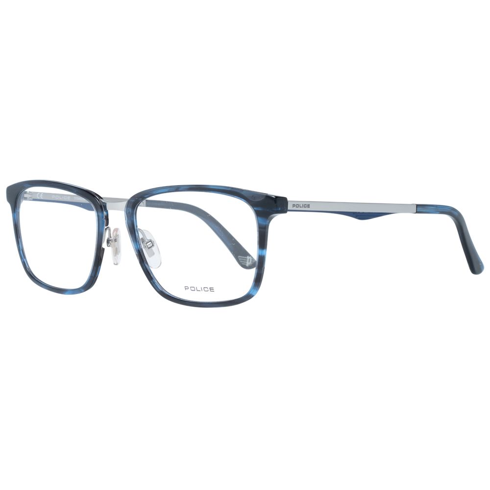 Police Blue Plastic Glasses (Frame)