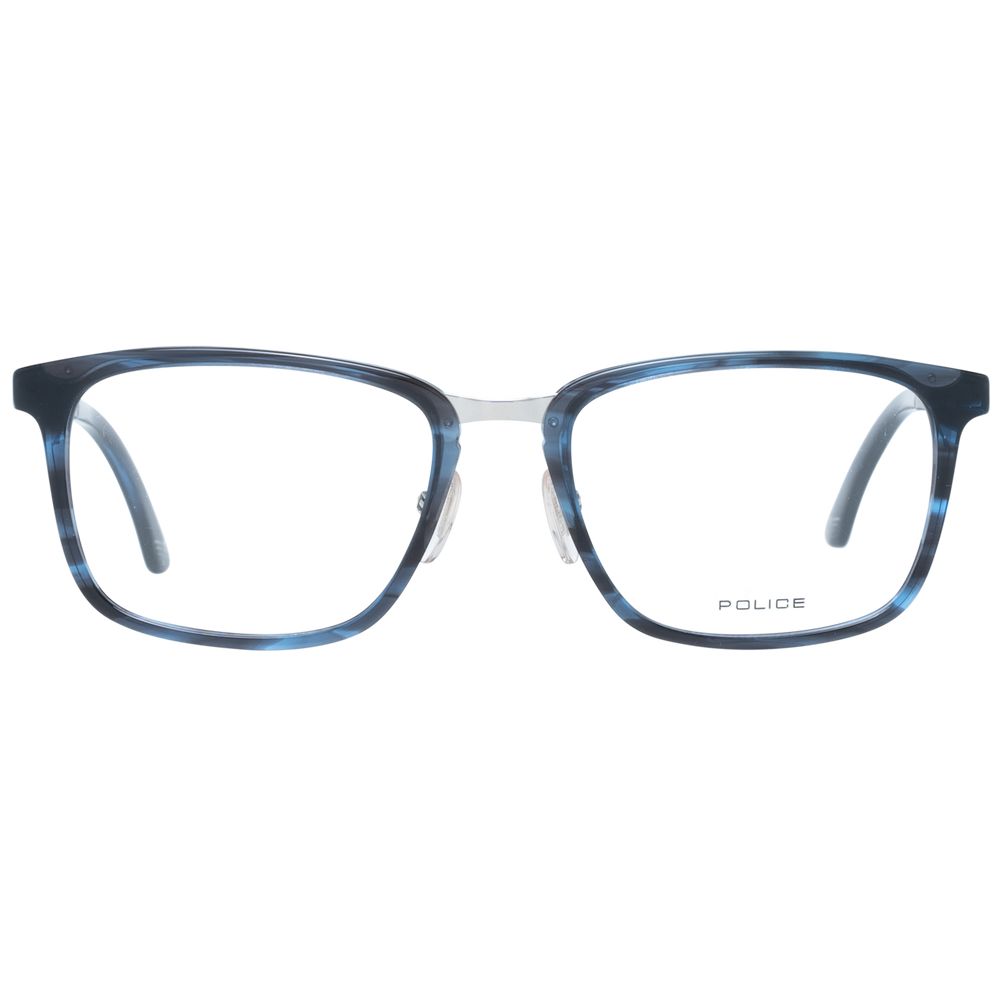 Police Blue Plastic Glasses (Frame)