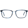 Police Blue Plastic Glasses Frame