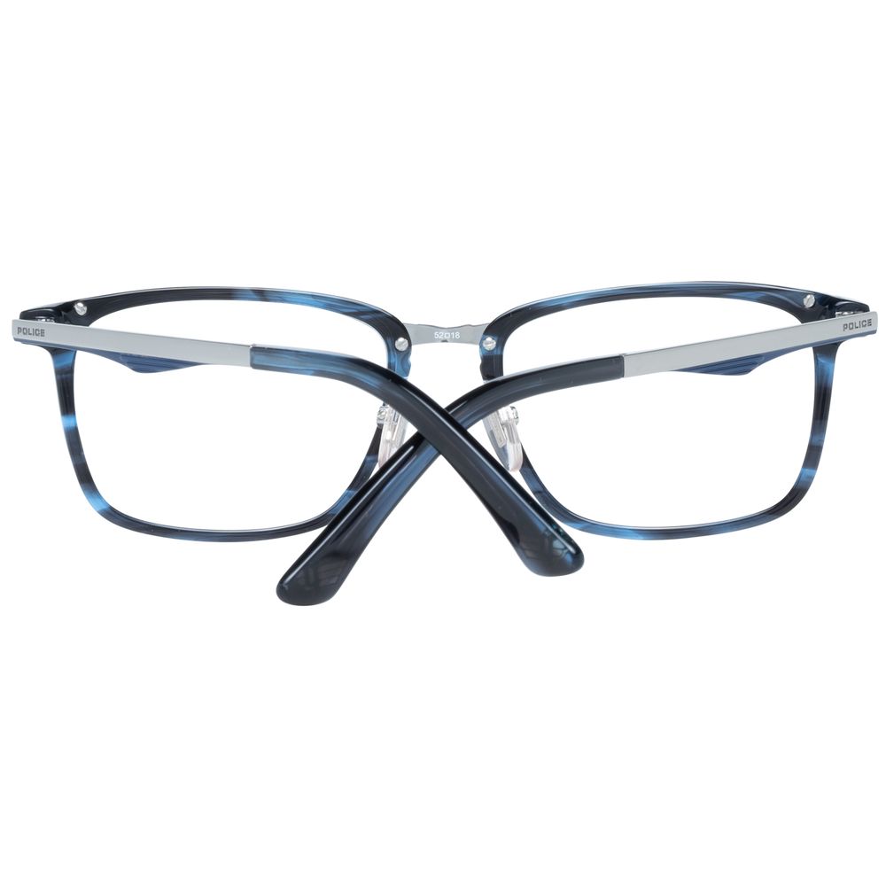 Police Blue Plastic Glasses (Frame)