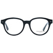 Ermenegildo Zegna Herrenbrille schwarzer Kunststoff Vollrand rund mit Federscharnier und Marken-Etui
