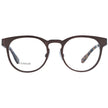 Ermenegildo Zegna Herrenbrille Bronze Titan Vollrand rund Kunststoffgläser Demobrille