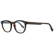Ermenegildo Zegna Herrenbrille brauner Kunststoff Vollrand rund mit Marken-Etui