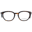 Ermenegildo Zegna Herrenbrille mit braunem Kunststoff-Vollrand und rundem Rahmen