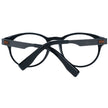 Ermenegildo Zegna schwarze Herren Kunststoffbrille mit rundem Vollrand und Marken-Etui
