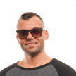 Guess Braune Sonnenbrille aus Kunststoff