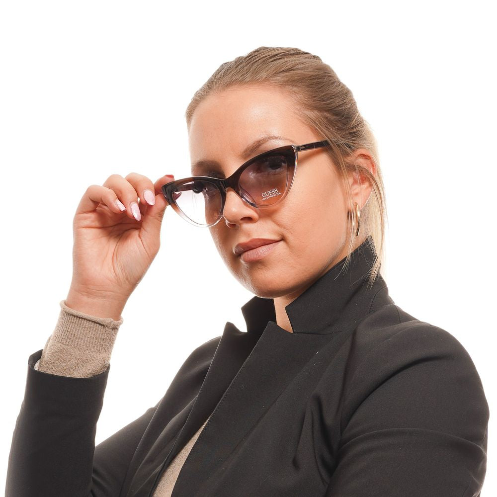 Guess Braune Sonnenbrille aus Kunststoff