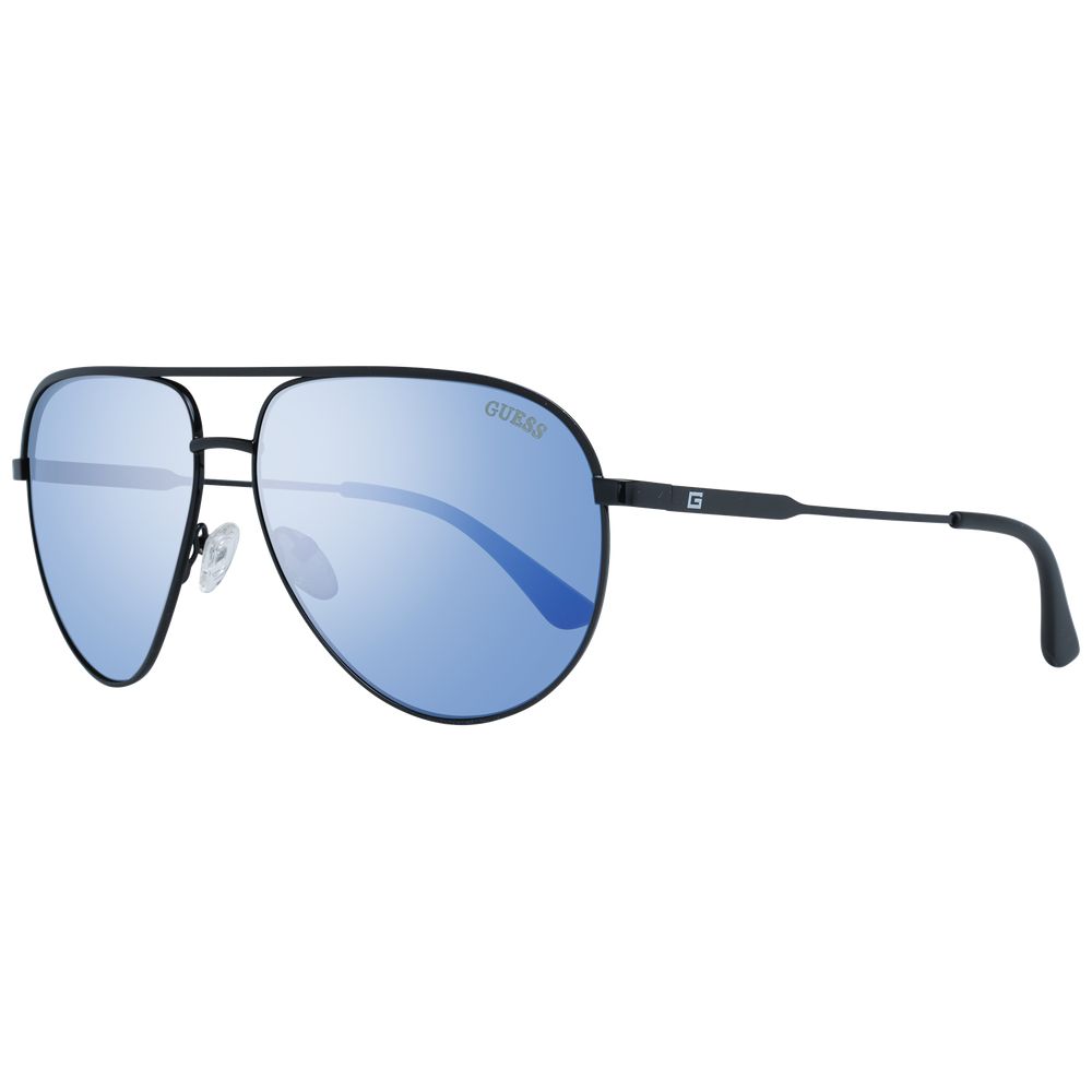 Guess schwarze Sonnenbrille aus Metall
