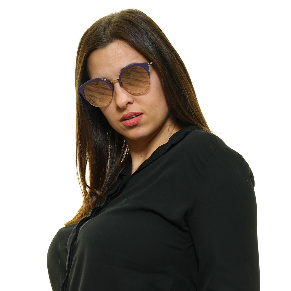 Police Sonnenbrille aus Goldmetall & Kunststoff