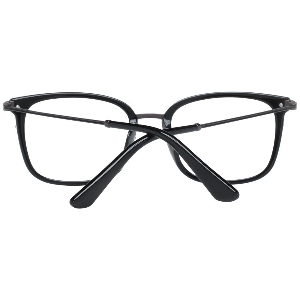Police glasses in black metal & plastic (frame)