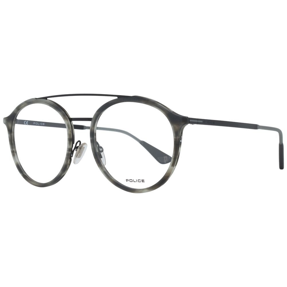 Police Grey Metallic & Plastic Glasses (Frame)