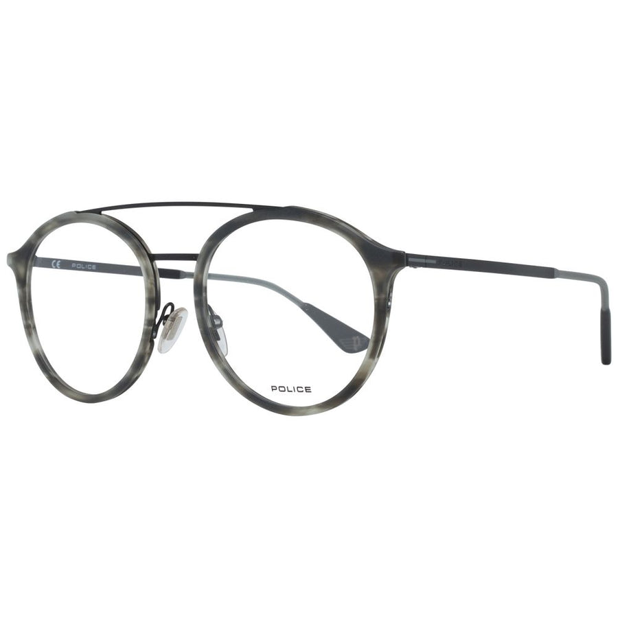 Police Grau-Metallische & Kunststoff-Brille (Gestell)