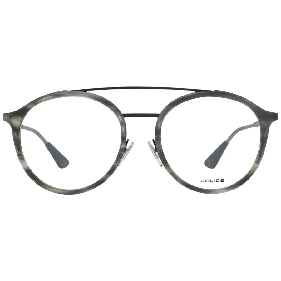 Police Grau-Metallische & Kunststoff-Brille (Gestell)