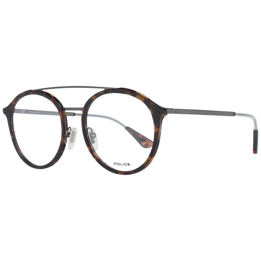 Police Braune Brille aus Metall & Kunststoff (Gestell)