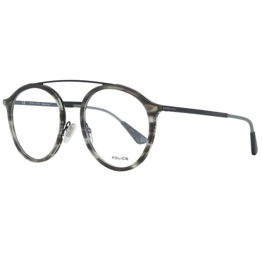 Police Grau-Metallische & Kunststoff-Brille (Gestell)