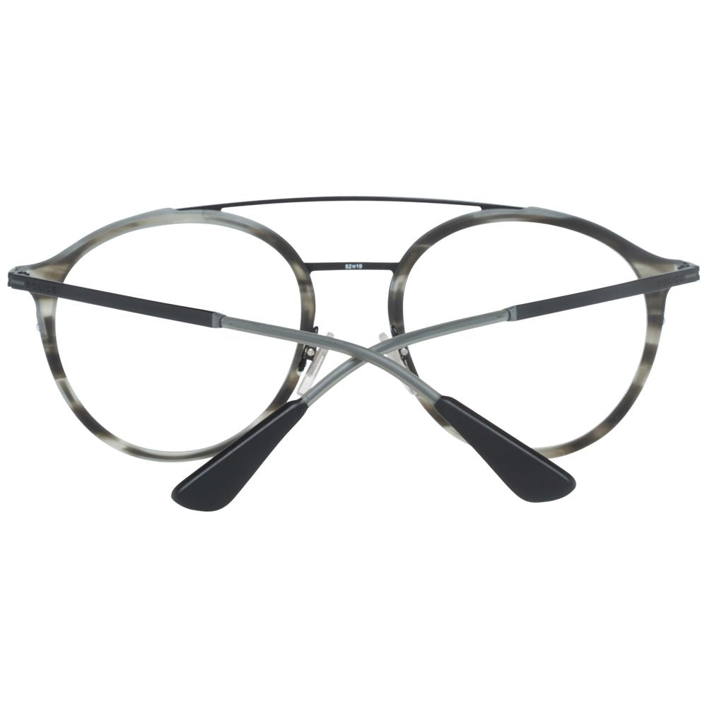 Police Grey-Metallic & Plastic Glasses (Frame)