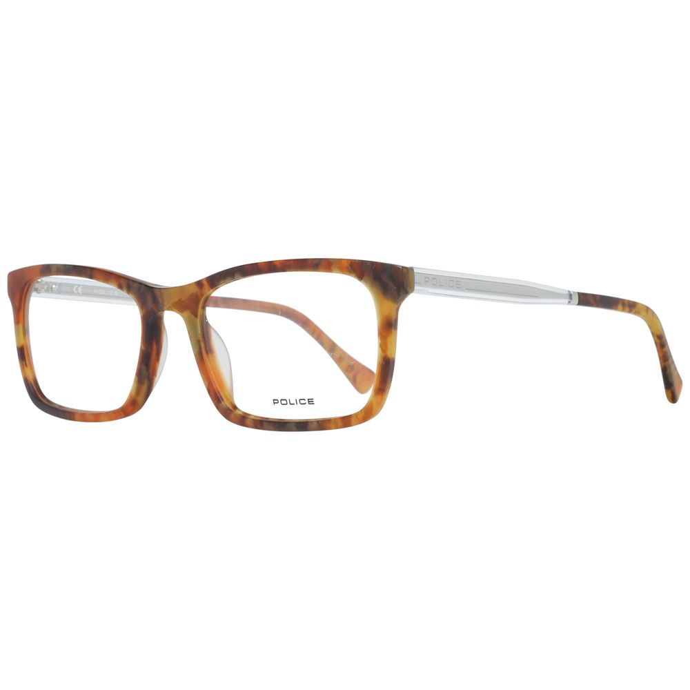 Police brown plastic glasses (frame)
