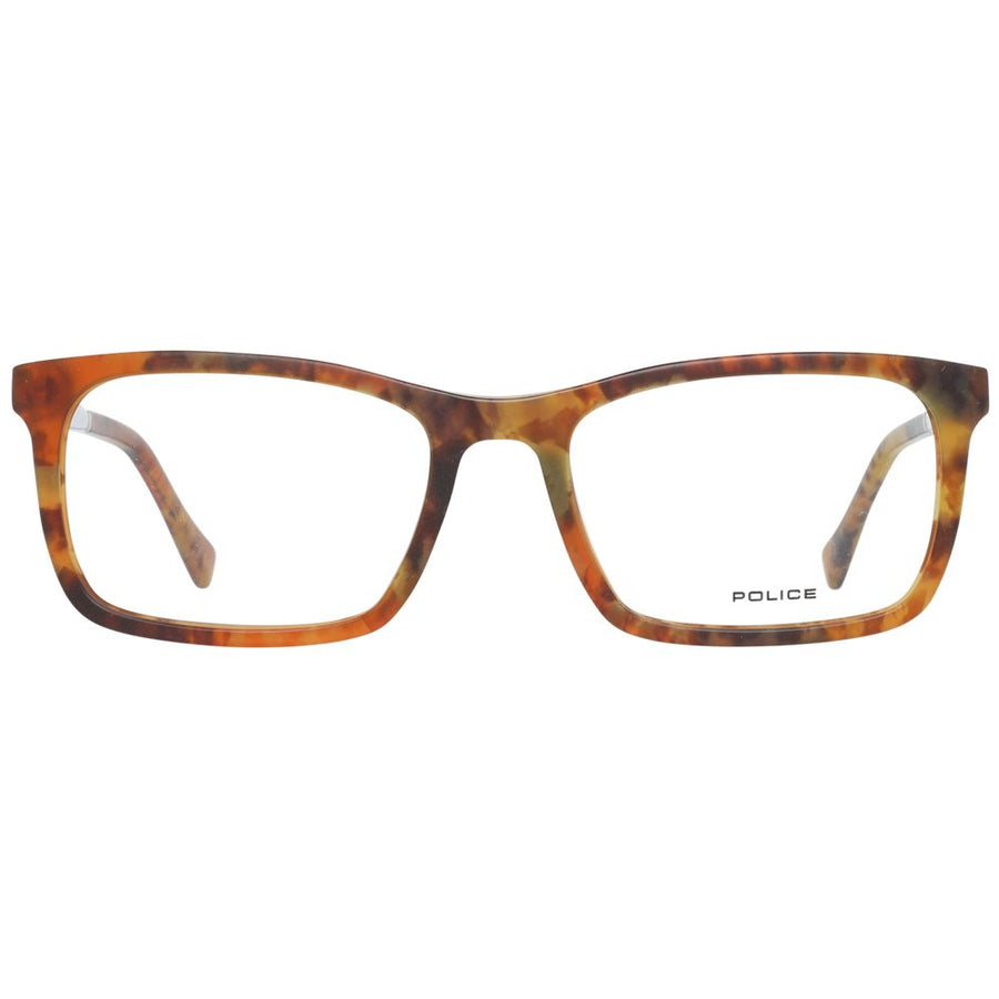 Police Braune Kunststoffbrille (Fassung)