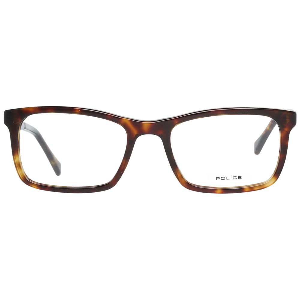 Police Brown Plastic Glasses (Frame)