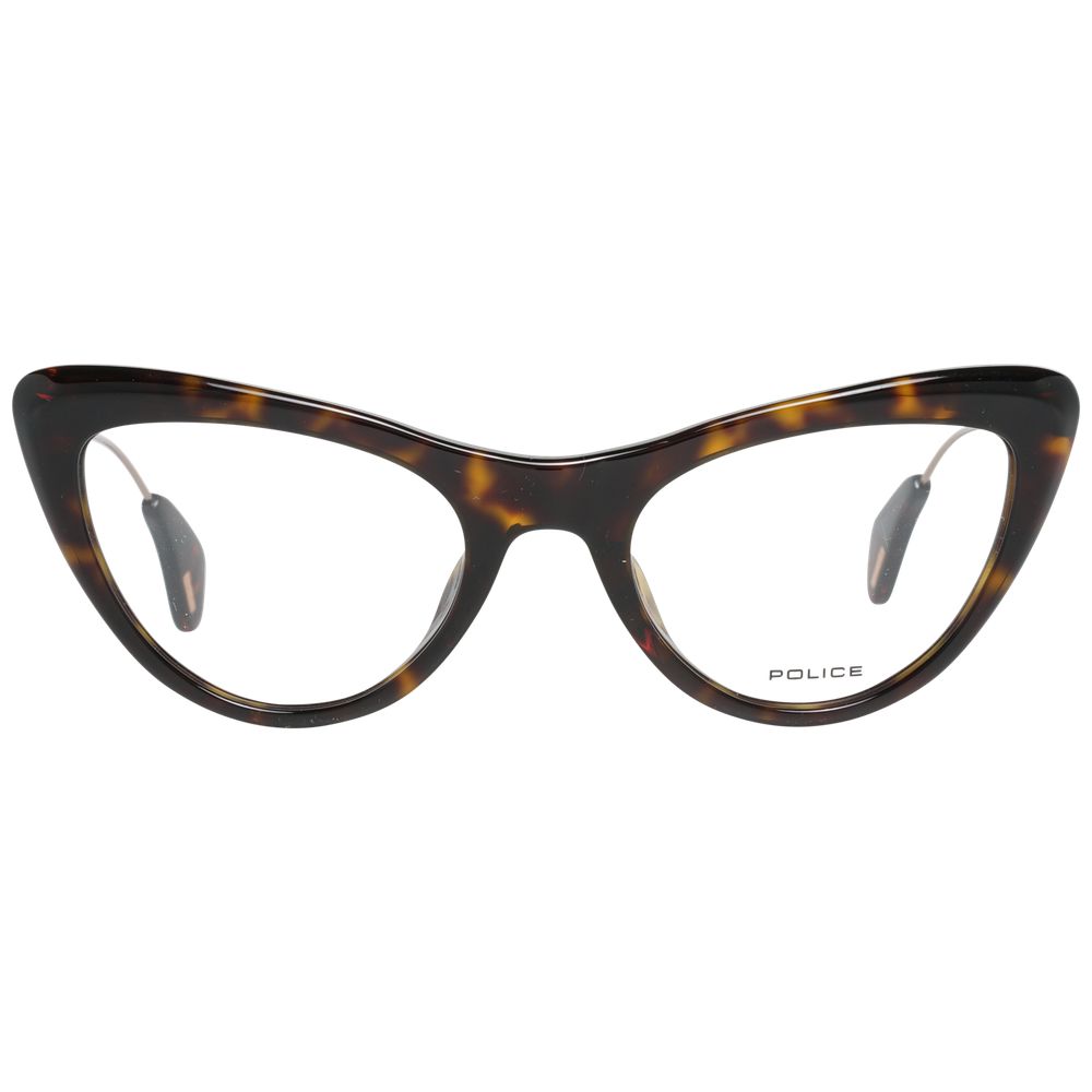 Police Braune Brille aus Metall & Kunststoff (Gestell)