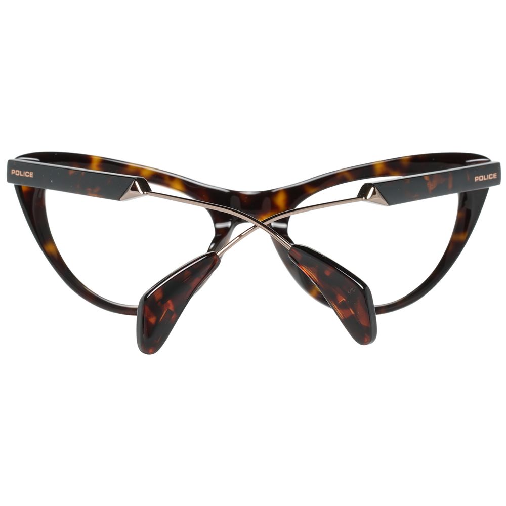 Police Braune Brille aus Metall & Kunststoff (Gestell)