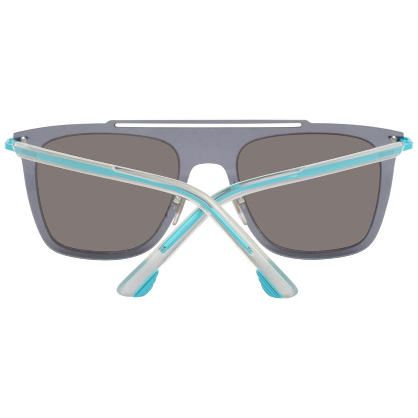 Police metal and plastic sunglasses in blue