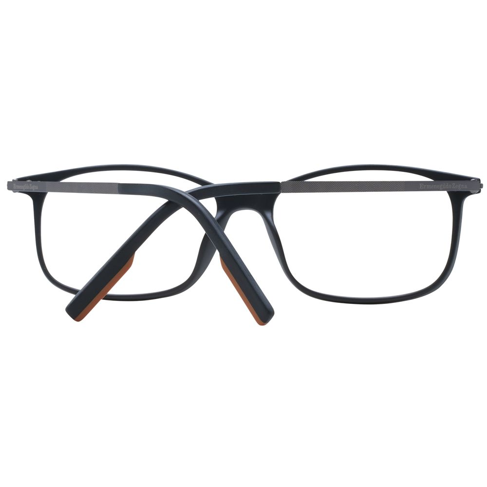 Ermenegildo Zegna Brille aus schwarzem Titan (Gestell)