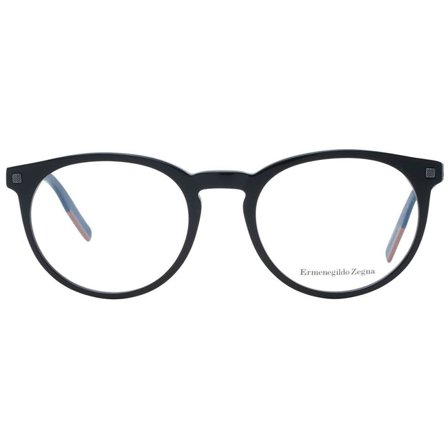 Ermenegildo Zegna Schwarze Kunststoffbrille (Fassung)