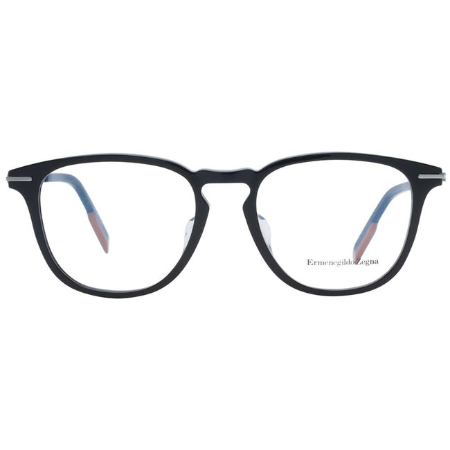 Ermenegildo Zegna Schwarze Kunststoffbrille (Fassung)