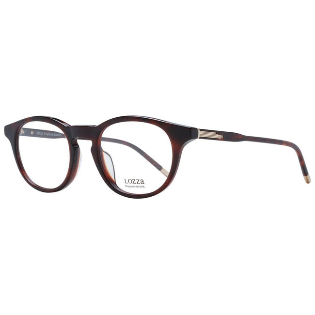 Lozza Brillenrahmen aus braunem Acetat und Kunststoff