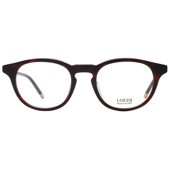 Lozza Brillenrahmen aus braunem Acetat und Kunststoff