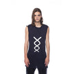 Nicolo Tonetto Schwarzes Baumwoll-Tanktop für Herren