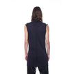 Nicolo Tonetto Schwarzes Baumwoll-Tanktop für Herren