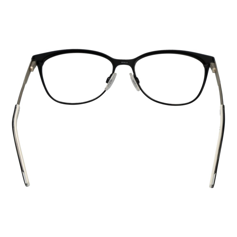 Hugo Boss Schwarze Edelstahlbrille (Gestell)