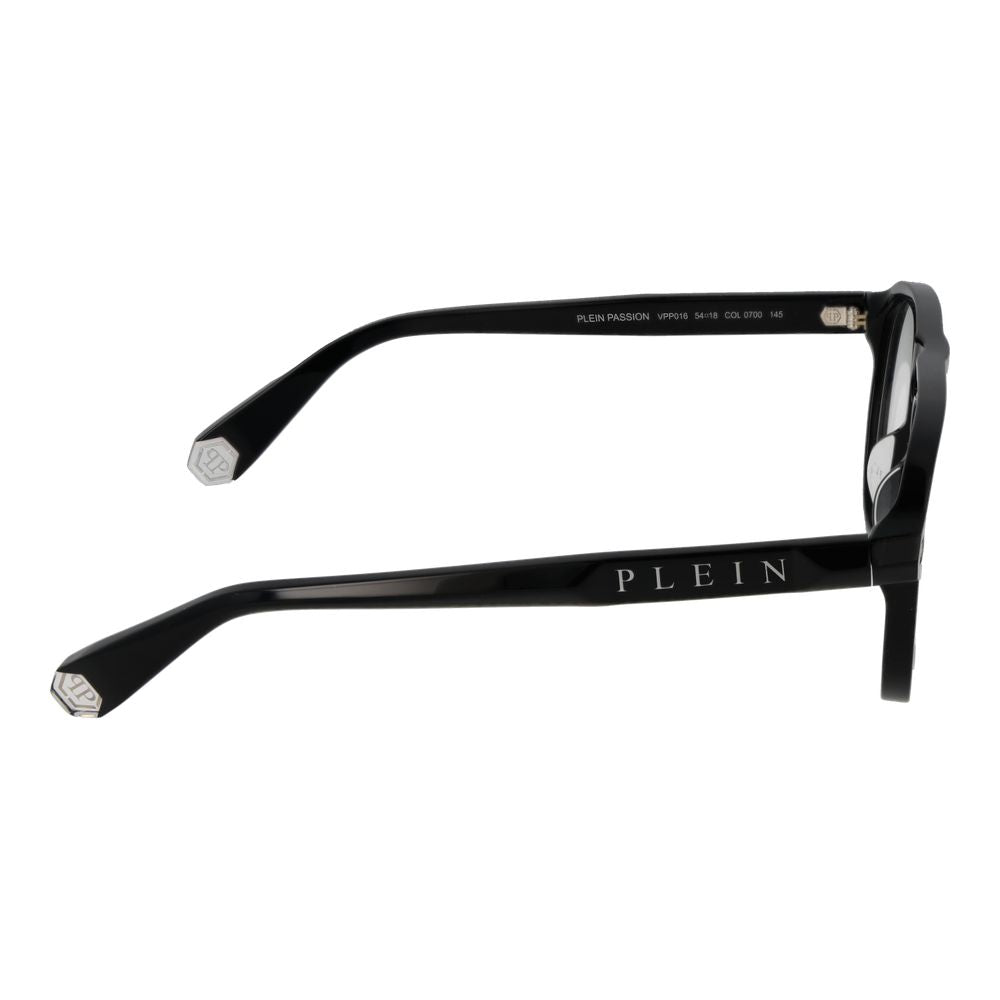 Philipp Plein Glasses with Black Cellulose Acetate Frames