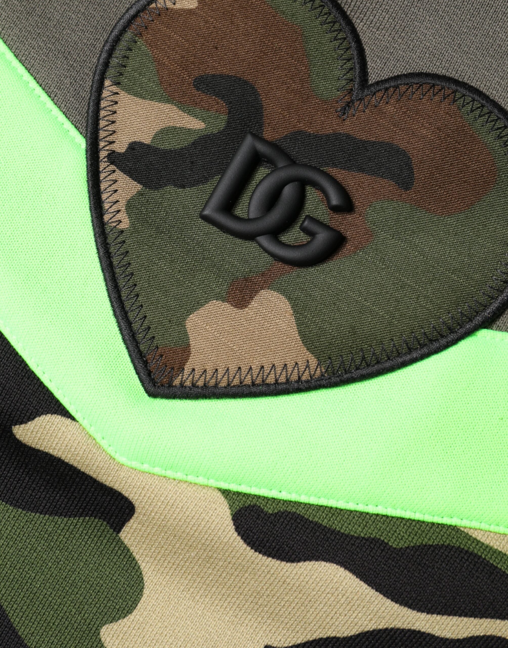 Dolce & Gabbana Mehrfarbiger Camouflage-Sweatshirt