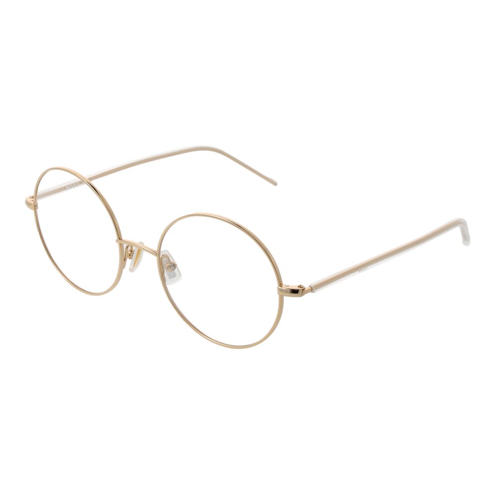 Hugo Boss Brille aus Titan mit Gold-Finish (Fassung)